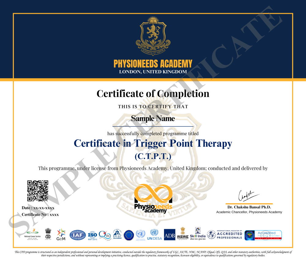 Sample CTPT certificate image - landscape format